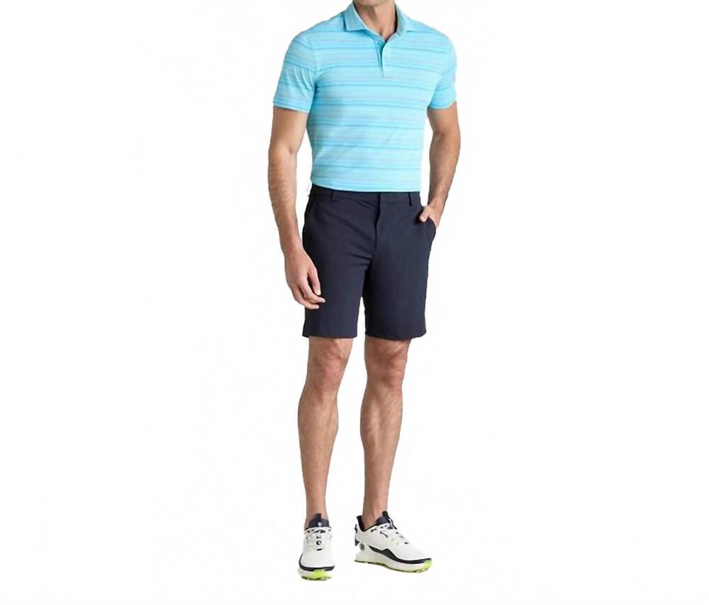 NEW G/FORE multi stripe tech piqué performance polo in breeze